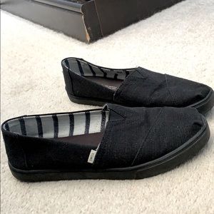 Black on Black Cupsole Alpargata